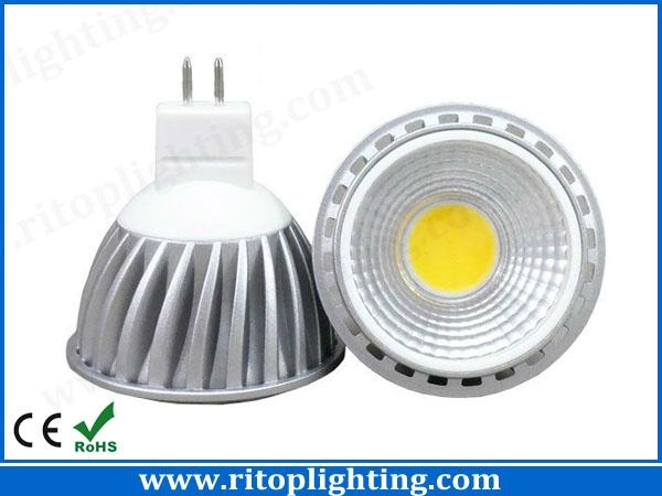 GU10 MR16 COB 5w LED spotlight