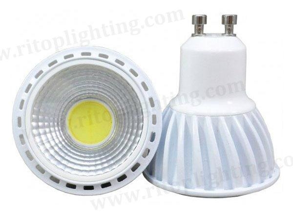 GU10 MR16 COB 5w LED spotlight 4