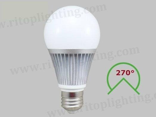 7W Sumsang 5630SMD E27 LED bulb light wide beam angle 2