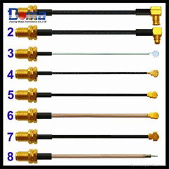 RF cable with all kinds of connector