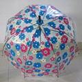 bubble umbrella with custom printing 2