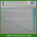 Highly Accuracy 0-800mm Optical Standard Glass Scale