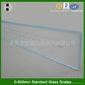 Highly Accuracy 0-800mm Optical Standard Glass Scale 3