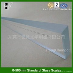 0-500mm calibration glass scale