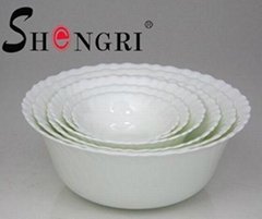 heat resistant opal glassware 4.5'' bowl