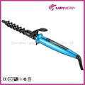 430F Nano Ceramic Tourmaline Negative Ion spiral Curling iron