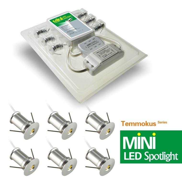 Daei Brand Patent Products Temmokus Series China manufacture mini LED 6pcs/lot 