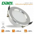 Daei brand high bright LED downlight passed CE and ROHS 1