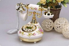 Ceramic Telephone Retro Telephones for Christmas Gift MS-9100