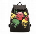 black flower backpack bag  china best