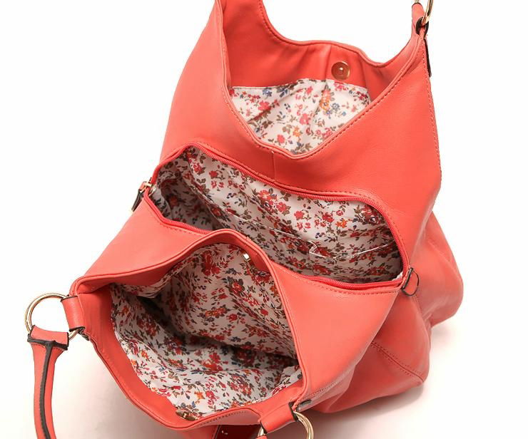 ladies handbag  professional women leather shoulder bag supplier 4