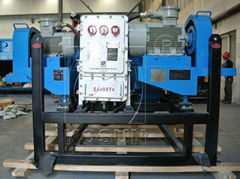 Decanter centrifuge separator