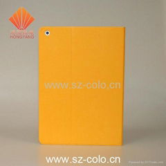 new product PU material leather case for ipad 5 air