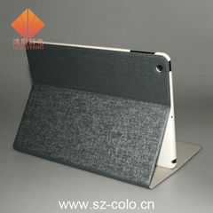 new stand leather design for ipad air case