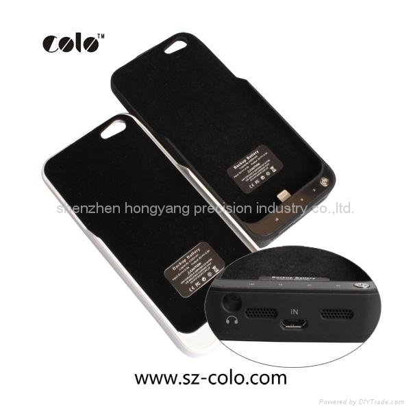 4200Mah battery case for apple iphone 5 5s 2