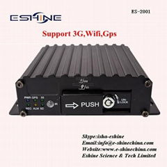 Eshine Two SD Card Mobile DVR With Gps Wifi 3G