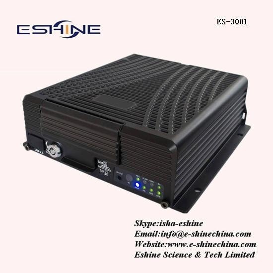 8 Channel HDD Mobile DVR With Gps Wifi 3G