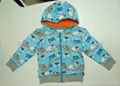 kids cute hoodie with all over print and pockets for spring and wholesale 1