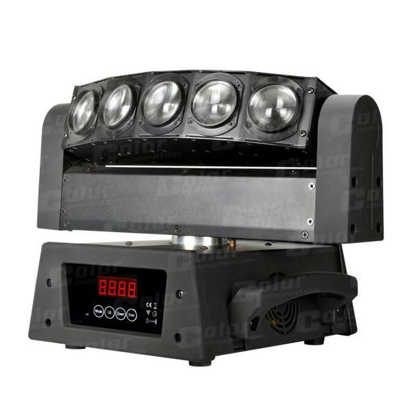 Led beam moving head with infinite PAN movement