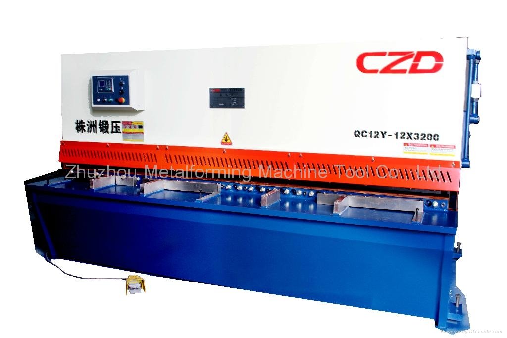 QC12K-6x2500 hydraulic swing beam shearing machine 5