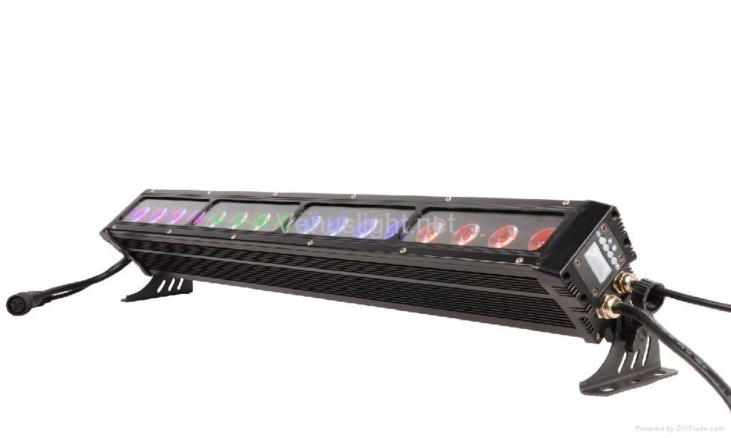 160W outdoor LED bar light with RGBW 4in1 LED wall decoration