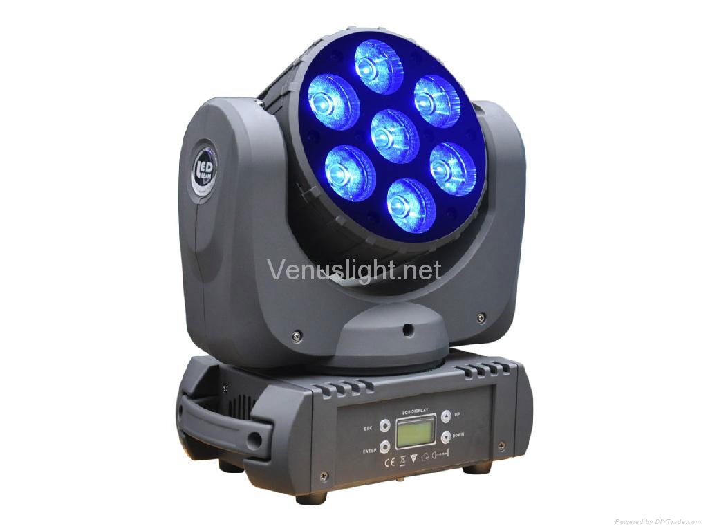 7pcs 15W Osram LED moving head light