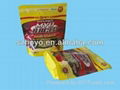 Laminated 3 Sides Seal Bag For 2.5kg Food With Tear Notch