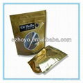 three side seal laminated aluminum foil food packing bag 3