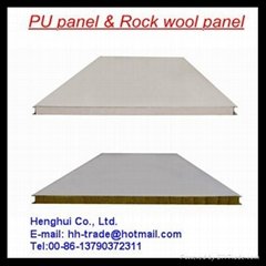 Rock wool roof sandwich panel