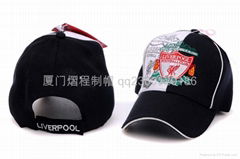 Hot Sale Favorites Compare 100% Cotton world cup 2014 Manchester football caps 