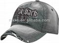 Made in China 2014 Men's Wholesale and custom washed cotton baseball cap 2