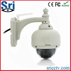 Sricam AP006 Waterproof P2P Wireless Outdoor Wifi IP Dome Camera