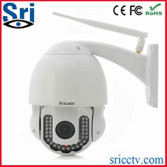 Sricam AP005 5xOptical Zoom 40M IR Night Vision HD Megapixel 720P Wfii P2P Wirel