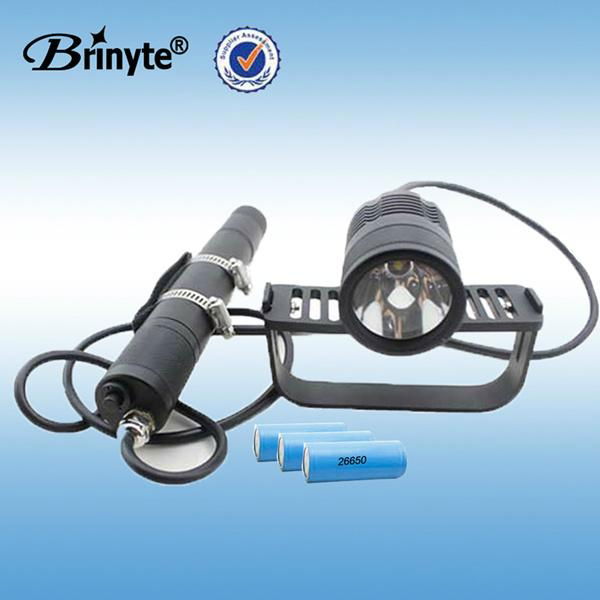 Brinyte New Arrival Magnetic Switch Aluminum Cree U2 Diving Lantern