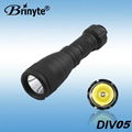 Brinyte Aluminum CREE LED Underwater 150m Diving Flashlight BR-DIV05