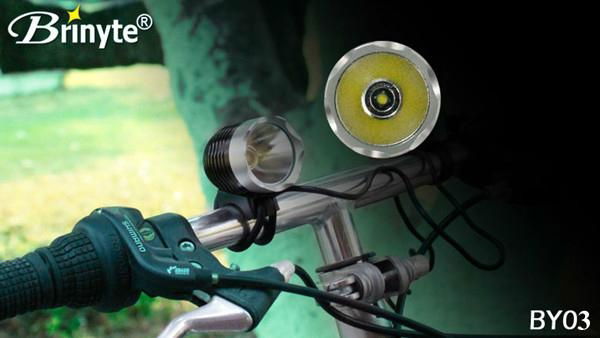 Brinyte high power 860 lumens CREE XML-U2 LED bicycle light 2