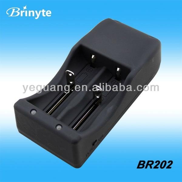 Brinyte Double Slot EU Plug 26650 Battery Charger