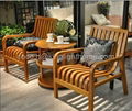 Bamboo Outdoor Patio Chair 1