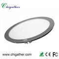 Energy saving Diameter 240mm meeting room led panel light round 18w PMMA