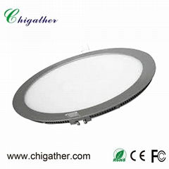 Energy saving Diameter 240mm meeting room led panel light round 18w PMMA