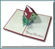  Christmas House - 3D Pop up Christmas Card