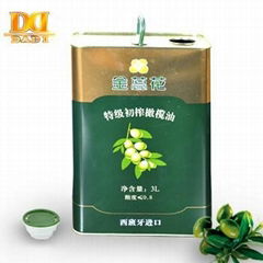 China Olive Oil Tin Can Oil Packaging