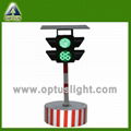 solar portable traffic light