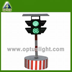 solar portable traffic light