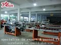 flat knitting machine with comb device 4