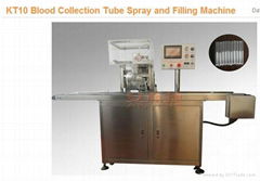 Blood Collection Tube Spray and Filling Machine