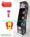 Custom design Cardboard display for shaker cups 2