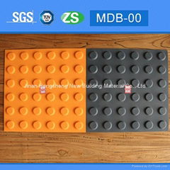 Rubber Tactile Paving Blind Road Bricks