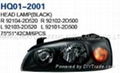 ELANTRA'04 HEAD LAMP  1