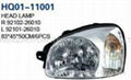 HEAD LAMP FOR SANTAFE 2004